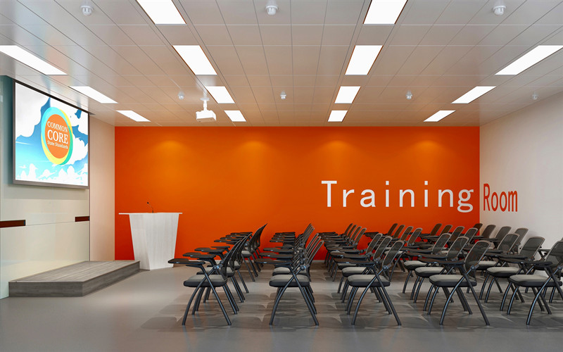 浦東張江辦公室裝修設(shè)計1400平米-第2張圖片-上海古都建筑設(shè)計集團(tuán)