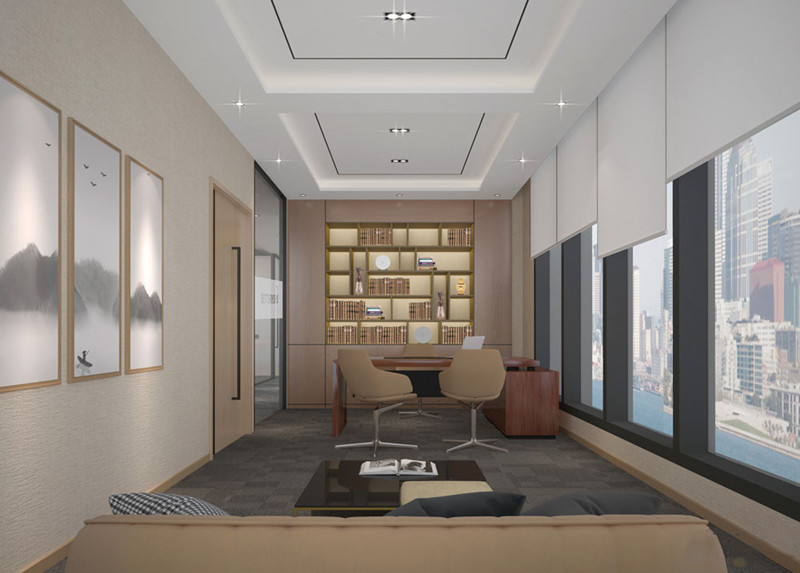 350平米兒童用品公司辦公空間設(shè)計-第4張圖片-上海古都建筑設(shè)計集團(tuán)