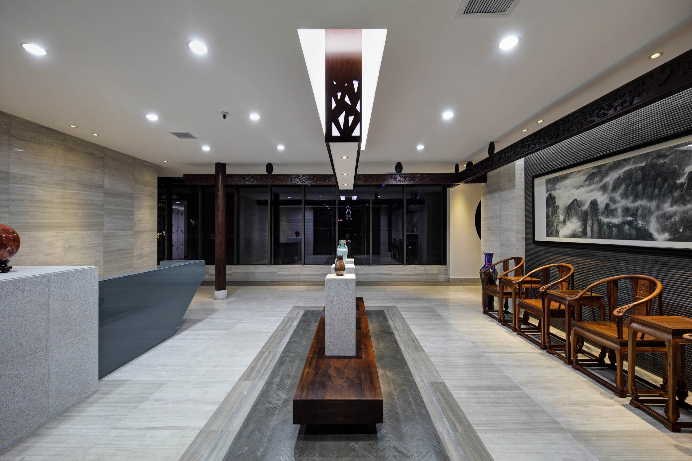 黃浦區(qū)辦公室裝修展廳裝修設計-第4張圖片-上海古都建筑設計集團