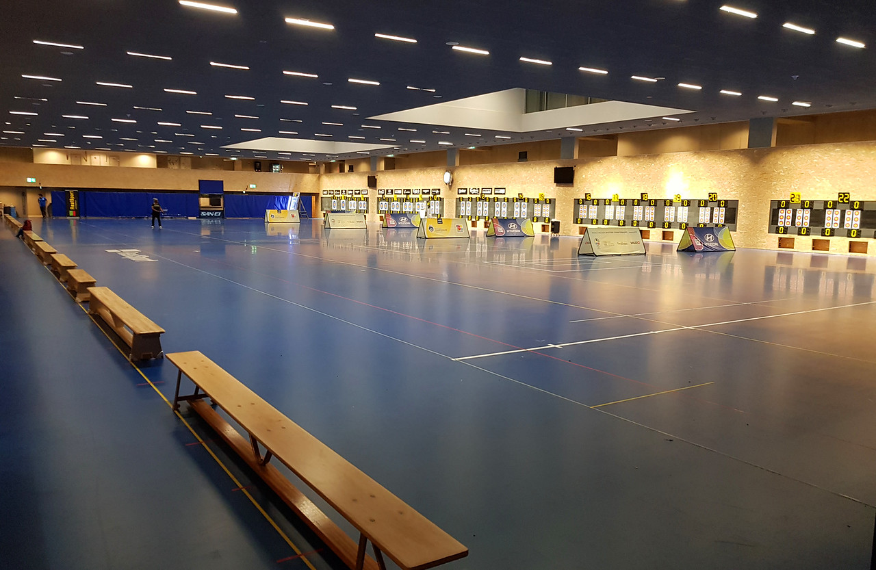 長寧區(qū)00平射箭館辦公室裝修設計-第1張圖片-上海古都建筑設計集團