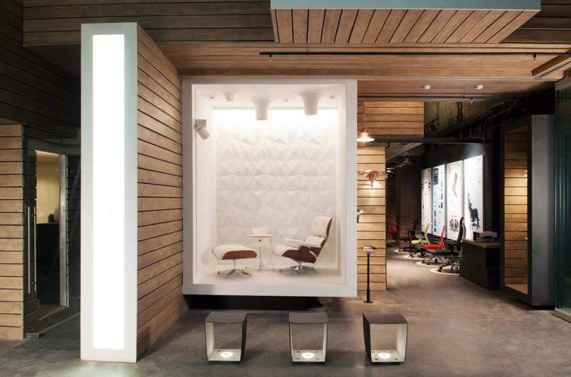 黃浦區(qū)辦公室裝修大規(guī)模展廳裝修設計-第4張圖片-上海古都建筑設計集團