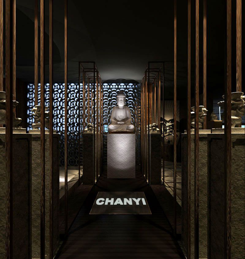 上海辦公室裝修藝禪風(fēng)格設(shè)計-第3張圖片-上海古都建筑設(shè)計集團(tuán)