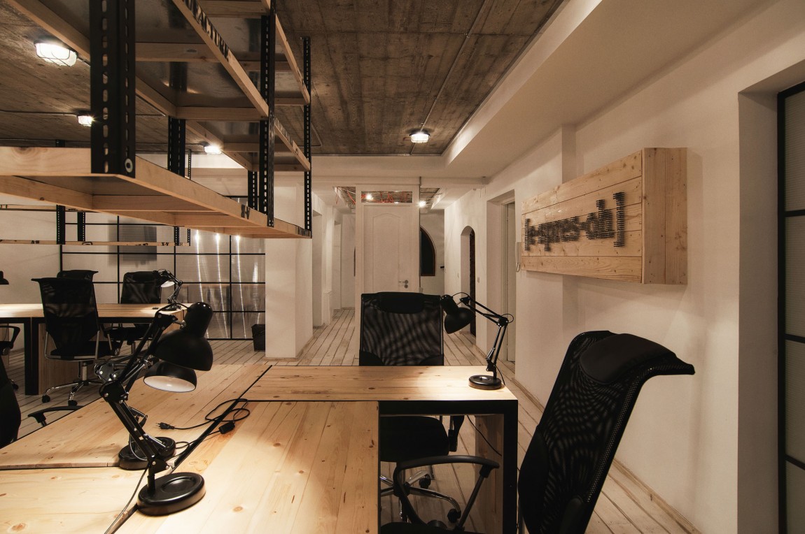 浦東新區(qū)120平工業(yè)風咖啡廳裝修設(shè)計-第19張圖片-上海古都建筑設(shè)計集團