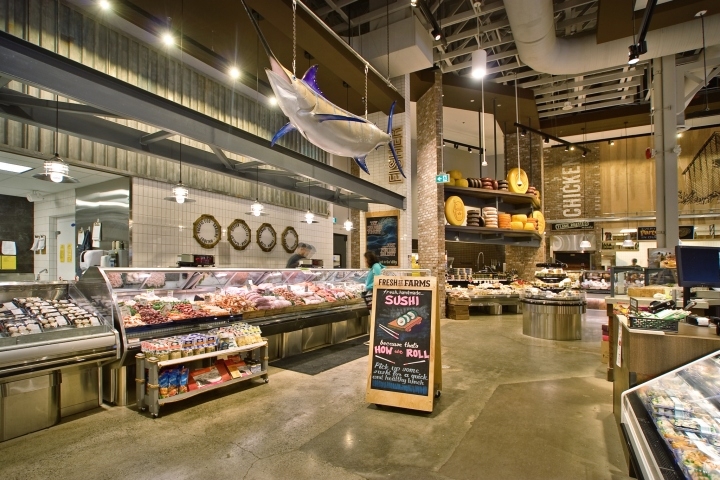 工業(yè)風(fēng)超市辦公室裝修設(shè)計-第3張圖片-上海古都建筑設(shè)計集團