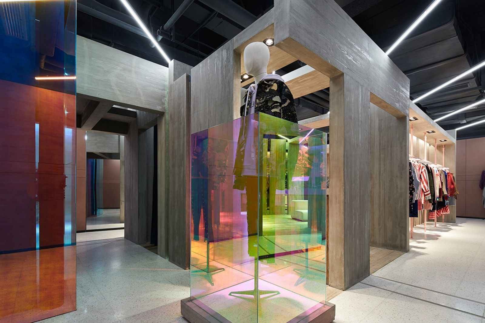 時尚女裝店裝修設(shè)計-第4張圖片-上海古都建筑設(shè)計集團(tuán)