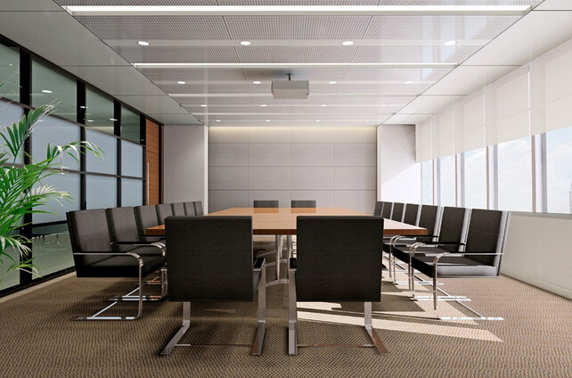 虹口區(qū)現(xiàn)代簡約風(fēng)格會議室裝修設(shè)計-第4張圖片-上海古都建筑設(shè)計集團(tuán)