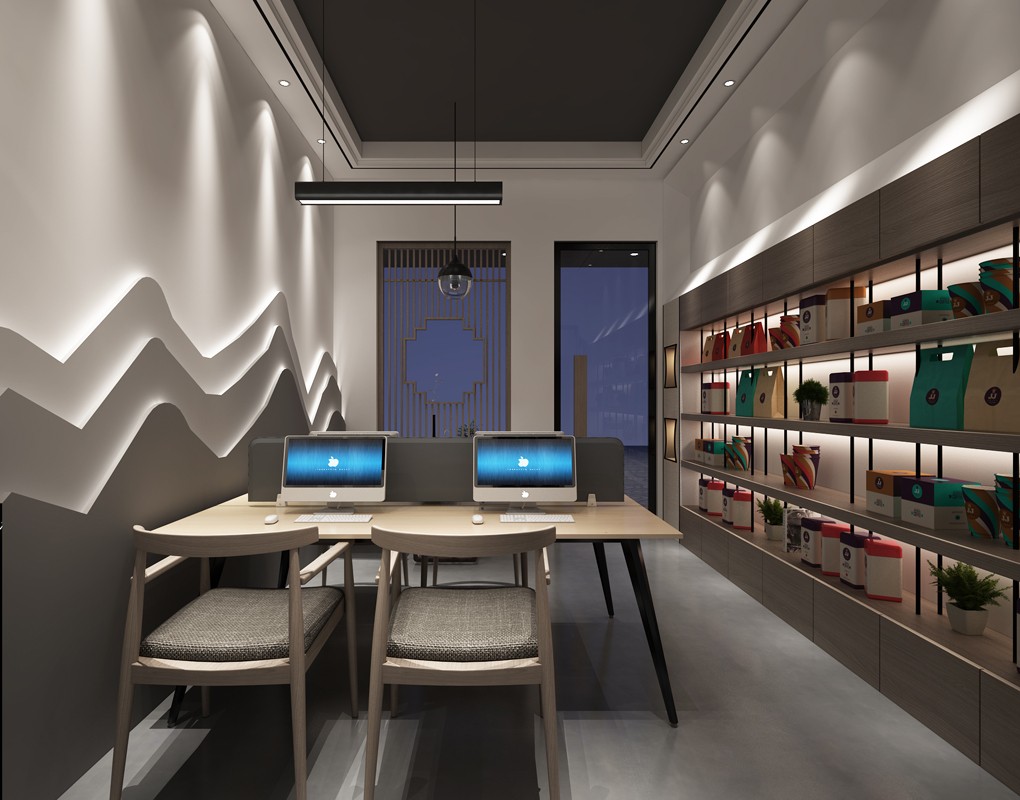 休閑簡約辦公室裝修設(shè)計(jì)-第2張圖片-上海古都建筑設(shè)計(jì)集團(tuán)