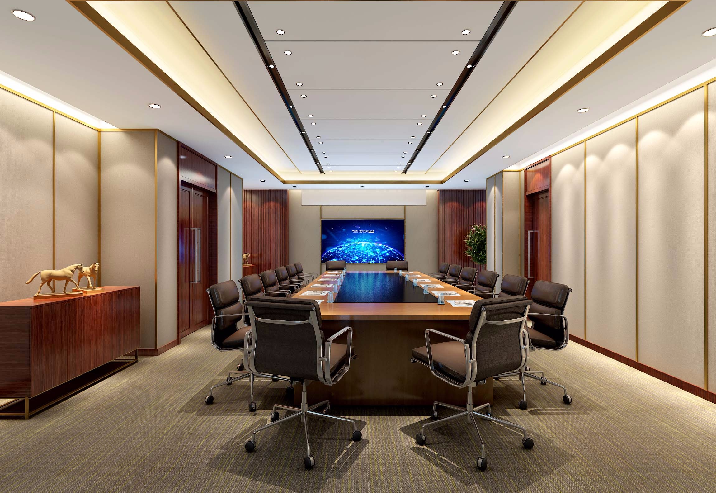 地產(chǎn)開發(fā)公司辦公室裝修設(shè)計-第1張圖片-上海古都建筑設(shè)計集團(tuán)