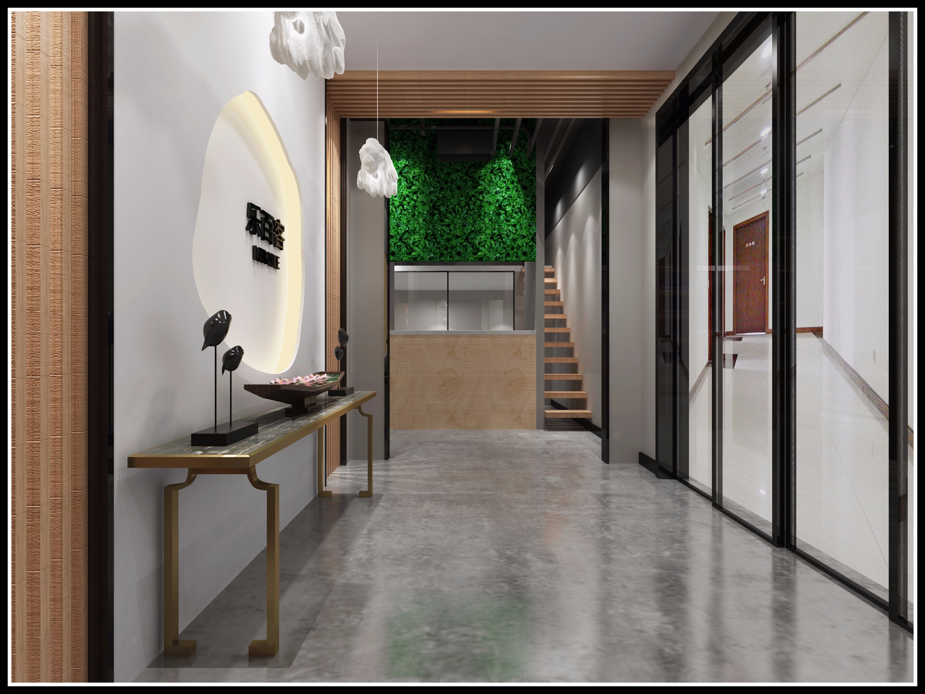 浦東新區(qū)奢華工業(yè)風(fēng)辦公室裝修設(shè)計-第5張圖片-上海古都建筑設(shè)計集團(tuán)