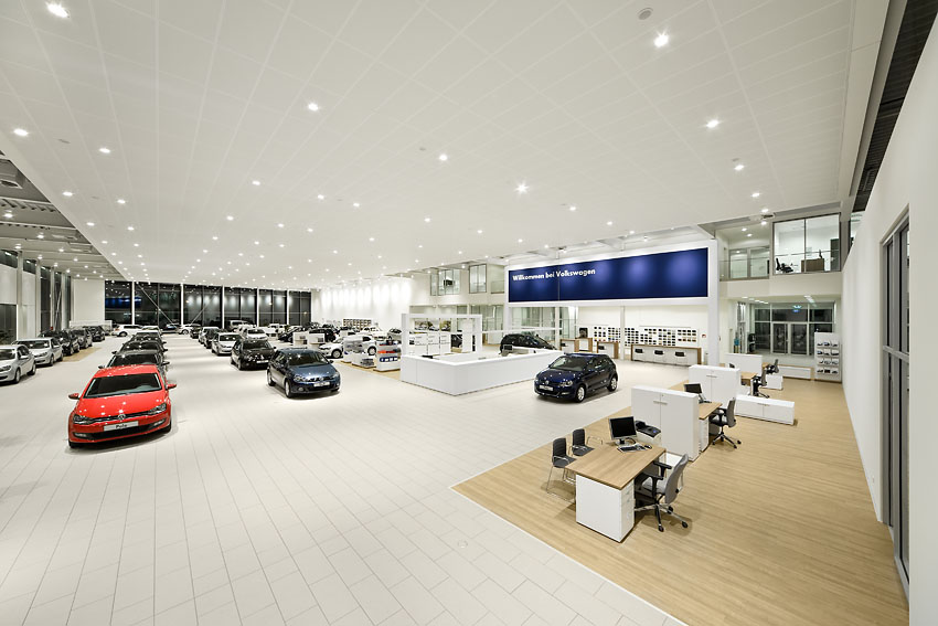 現(xiàn)代時尚風格4S店裝修設(shè)計-第2張圖片-上海古都建筑設(shè)計集團