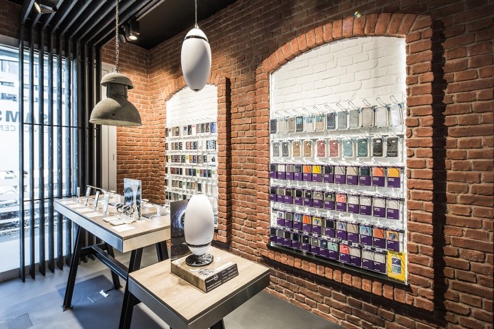 復(fù)古風(fēng)格手機(jī)店裝修設(shè)計-第3張圖片-上海古都建筑設(shè)計集團(tuán)