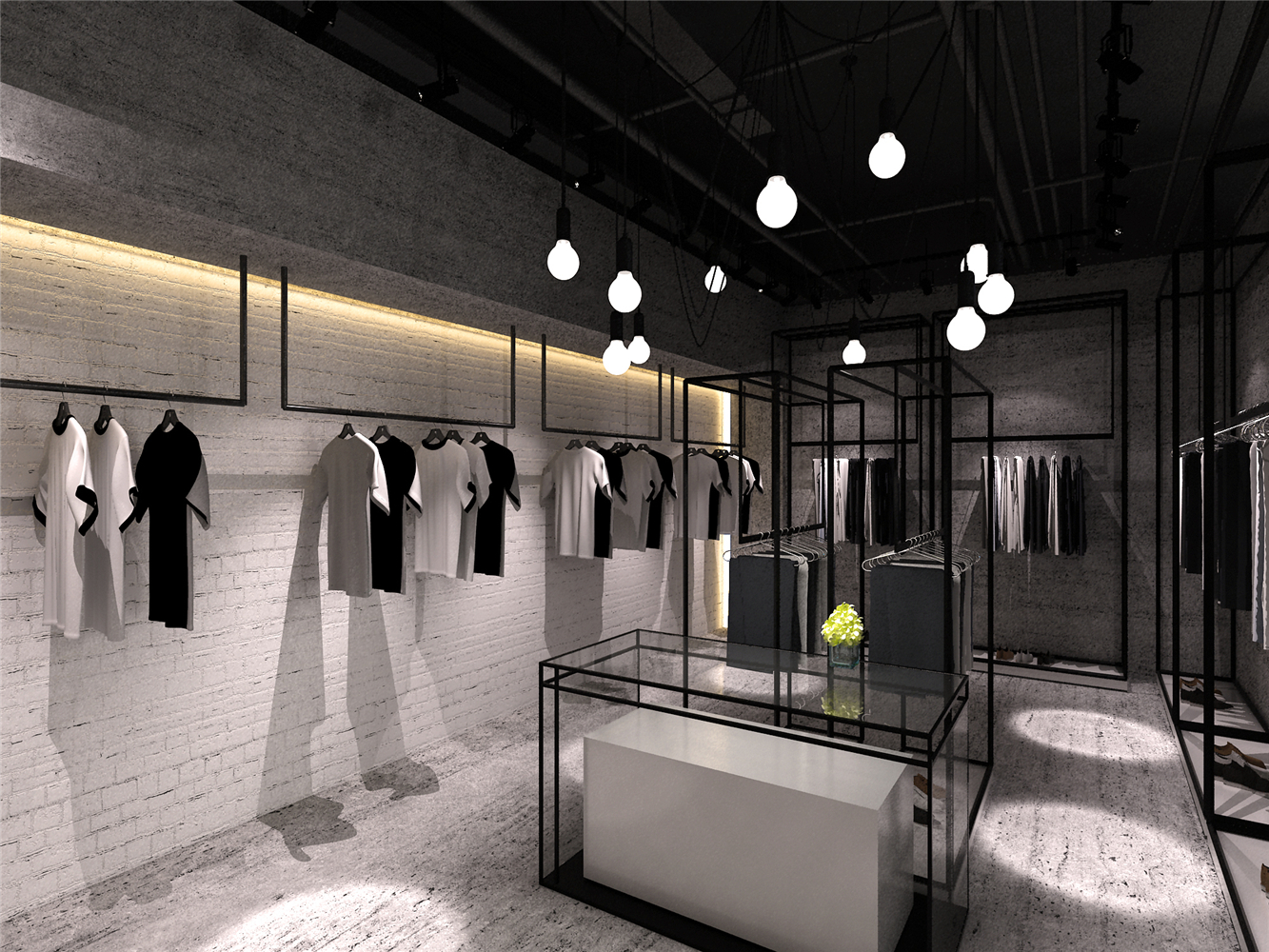工業(yè)風(fēng)服裝店裝修設(shè)計(jì)-第5張圖片-上海古都建筑設(shè)計(jì)集團(tuán)