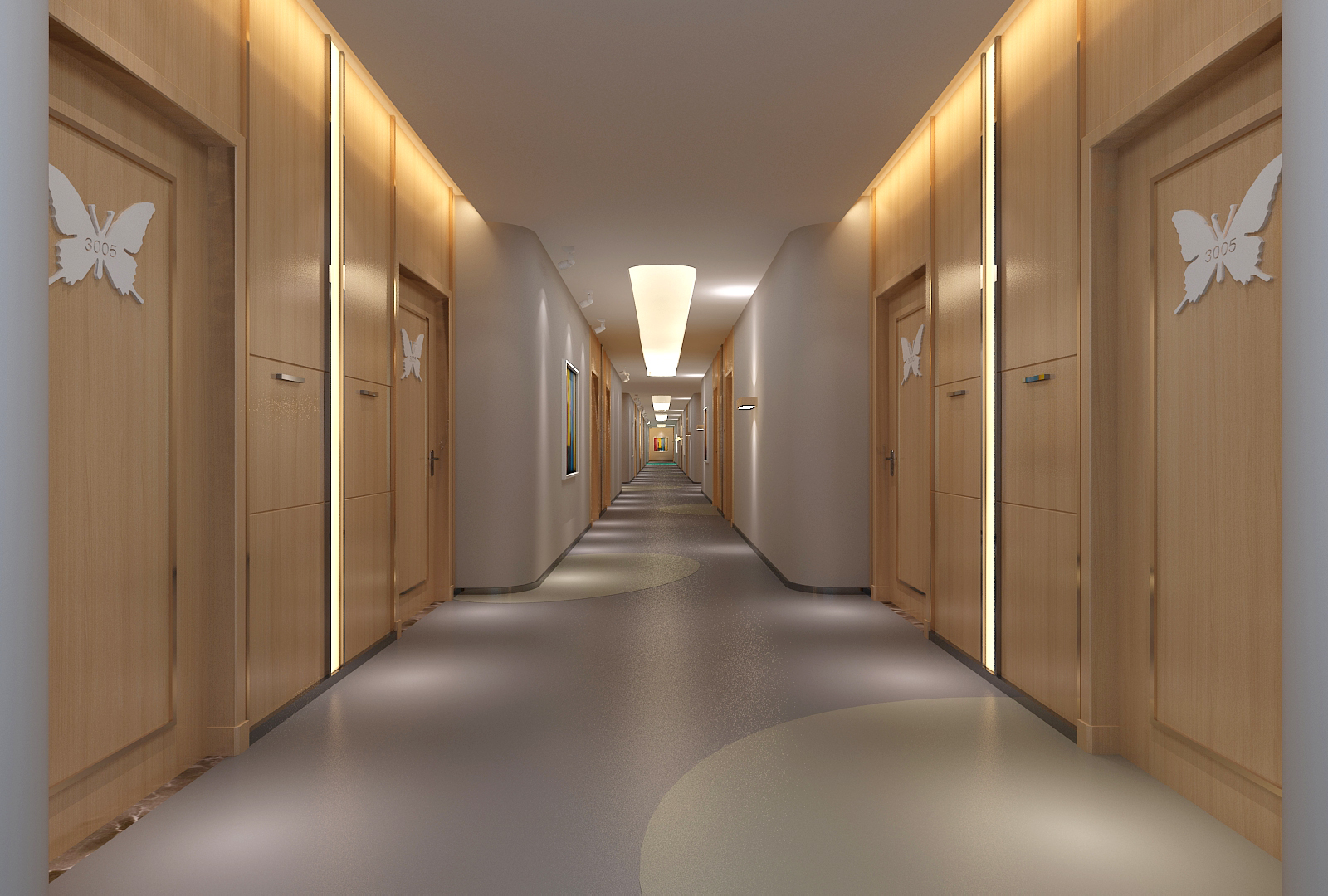 高檔月子會所裝修設(shè)計(jì)-第4張圖片-上海古都建筑設(shè)計(jì)集團(tuán)