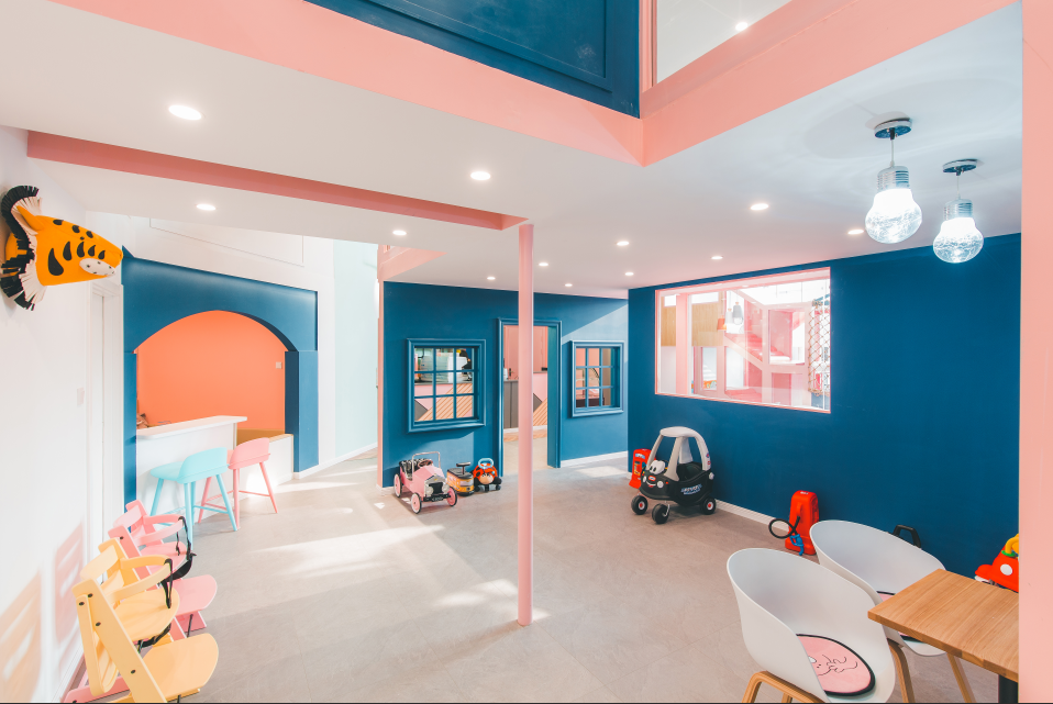 簡約溫馨親子會所裝修設(shè)計-第4張圖片-上海古都建筑設(shè)計集團(tuán)