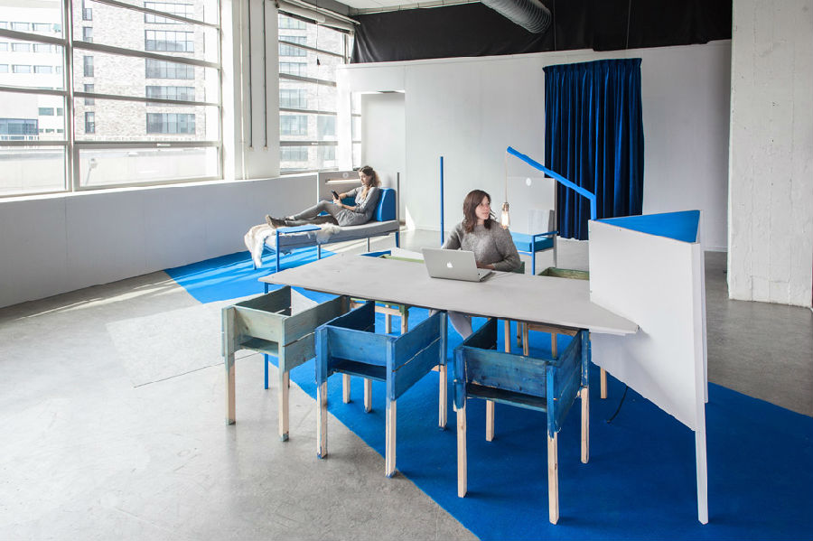 大型簡約工業(yè)風(fēng)辦公室裝修設(shè)計-第14張圖片-上海古都建筑設(shè)計集團