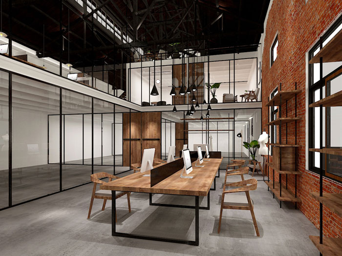 嘉定區(qū)廠房辦公室裝修設(shè)計-第3張圖片-上海古都建筑設(shè)計集團(tuán)