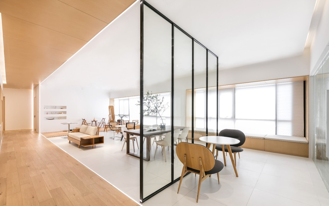 日式簡約風(fēng)格辦公室裝修設(shè)計-第2張圖片-上海古都建筑設(shè)計集團