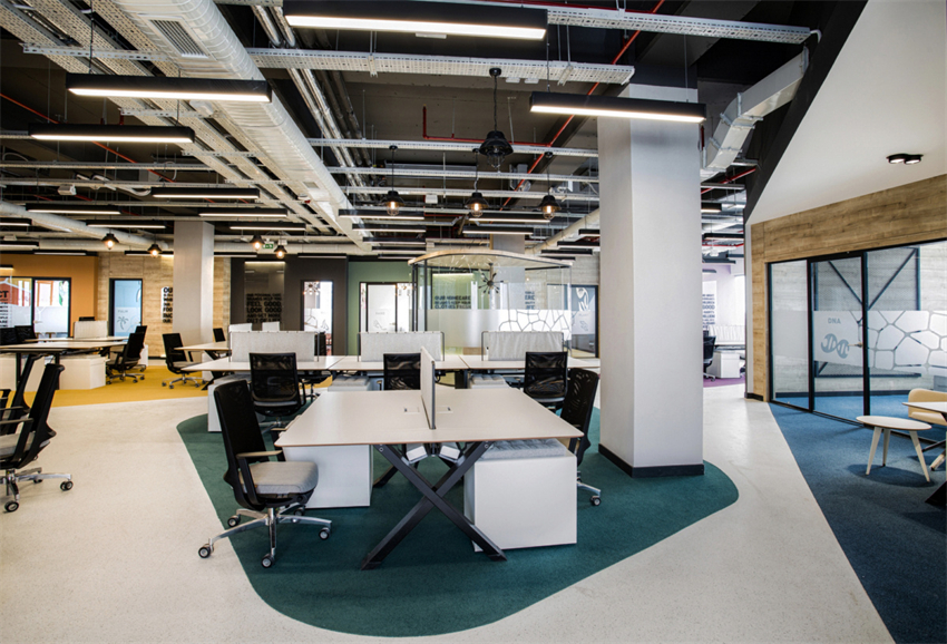 松江工廠辦公室設(shè)計裝潢效果-第4張圖片-上海古都建筑設(shè)計集團(tuán)