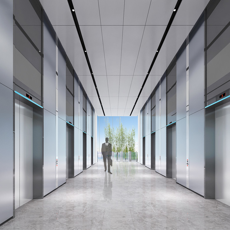 國際科技大廈辦公樓設(shè)計效果-第4張圖片-上海古都建筑設(shè)計集團(tuán)